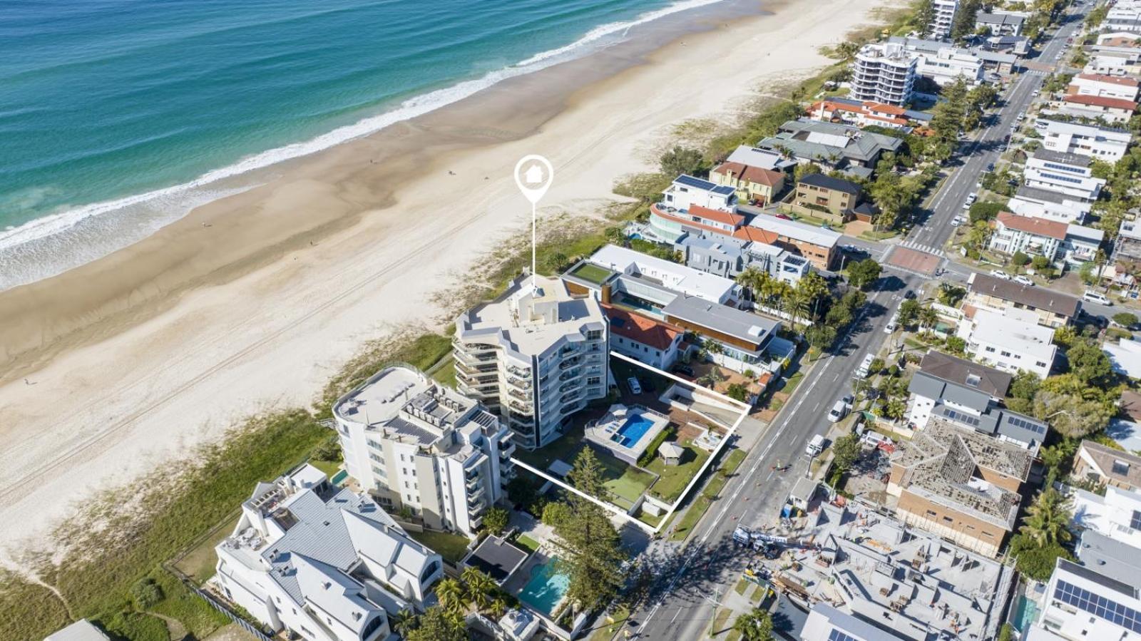 Foreshore Beachfront Apartments Gold Coast Eksteriør bilde